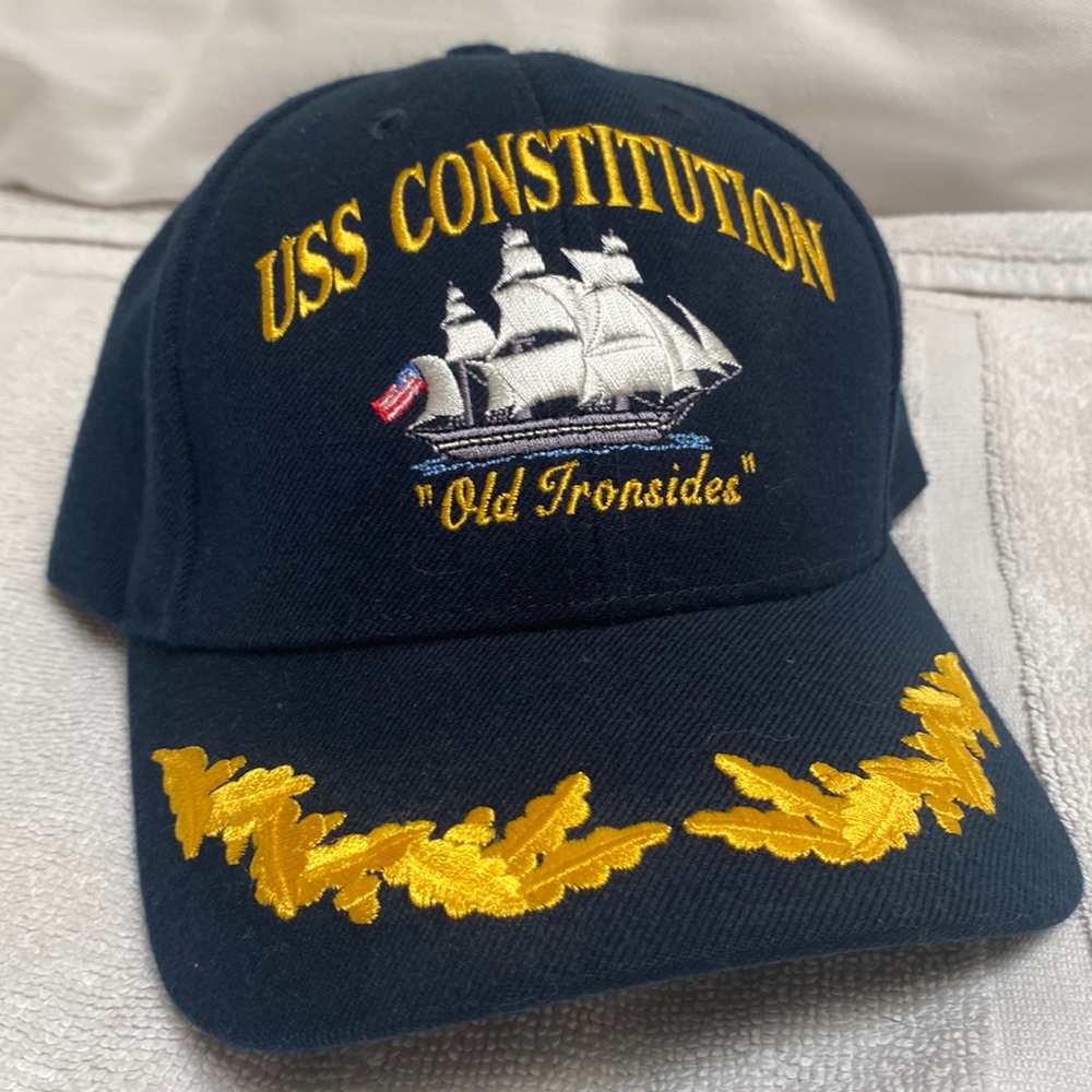 🇺🇸USS Constitution Black Hat / Cap “Old Ironsides” 🇺🇸